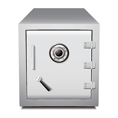 Image showing Secure metal safe