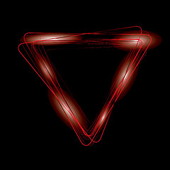 Image showing Neon Triangle