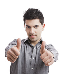 Image showing Thumbs up