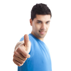 Image showing Thumbs up