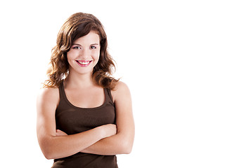 Image showing Beautiful young woman