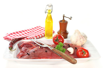 Image showing Pork steaks