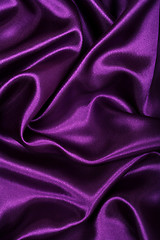 Image showing Smooth elegant lilac silk as background 