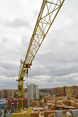 Image showing Construction crane