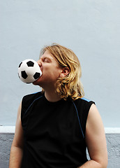 Image showing Man with ball