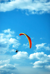 Image showing above the clouds