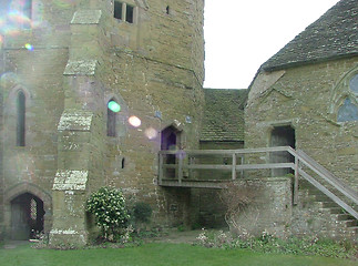 Image showing castle exterior, bailey/courtyard