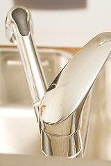 Image showing faucet close up