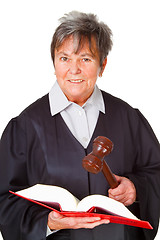 Image showing Female lawyer