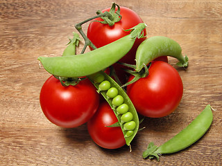 Image showing Vegetables still life