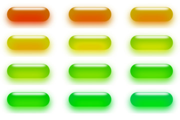 Image showing Gel style buttons 01