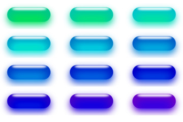 Image showing Gel style buttons 02