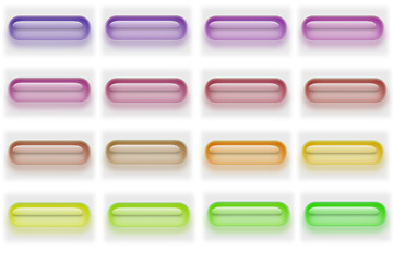Image showing Glass pill buttons 02