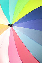 Image showing colorful umbrella