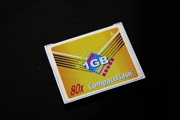 Image showing Compact Flash Card