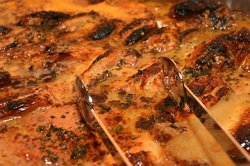 Image showing Tray of meat