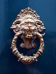 Image showing old door knocker