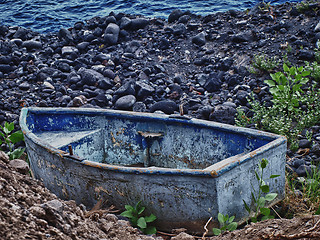 Image showing old boat