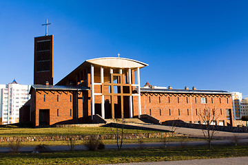 Image showing Modern Catholic church