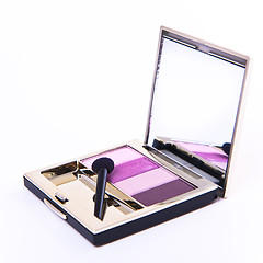 Image showing set of eyeshadows