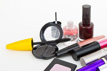 Image showing collection of make-up