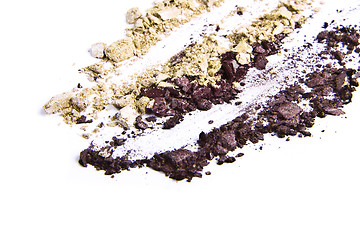 Image showing crushed eyeshadow