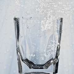 Image showing glass with bubbles