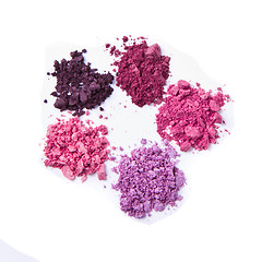 Image showing crushed eyeshadow