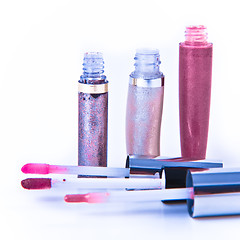 Image showing lip glosses