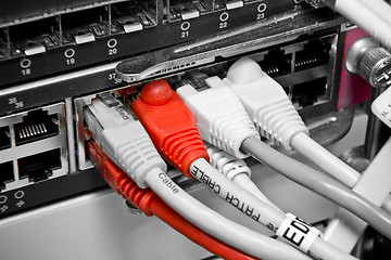 Image showing patch cables