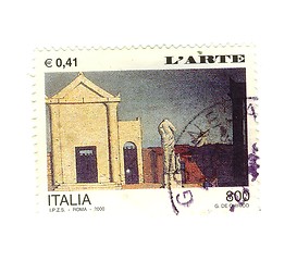 Image showing Italian stamp