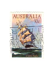 Image showing australian stamp