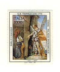 Image showing Italian stamp