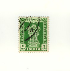 Image showing indian stamp