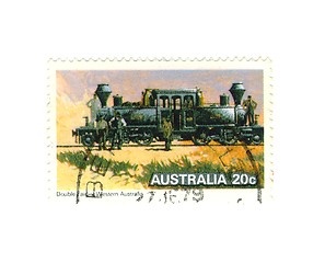 Image showing australian stamp