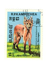 Image showing cambodian stamp