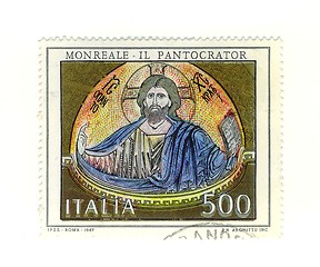 Image showing Italian stamp