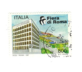 Image showing Italian stamp