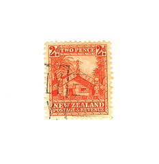 Image showing new zealander stamp