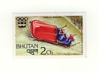 Image showing bhutan stamp