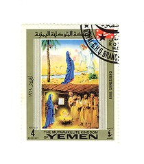 Image showing yemeni stamp