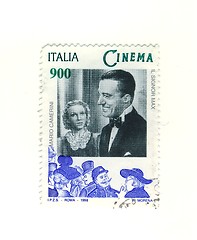 Image showing Italian stamp