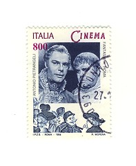 Image showing Italian stamp