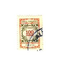 Image showing turkish stamp