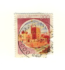 Image showing Italian stamp