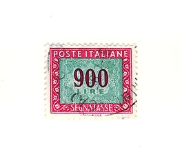 Image showing Italian stamp