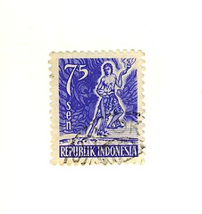 Image showing  indonesian stamp