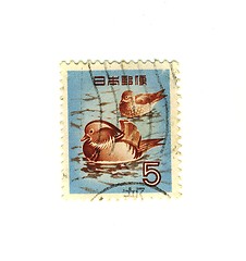 Image showing japanese stamp