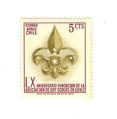 Image showing chilean stamp