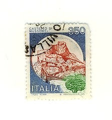 Image showing Italian stamp